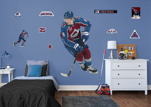 Cale Makar - RealBig Collection - Official NHL - Colorado Avalanche - Reusable Vinyl Wall Decals #2