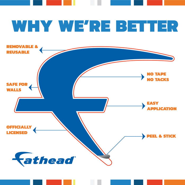 Los Angeles Kings - RealBig Logo Collection - Official NHL - Reusable Vinyl Wall Decals