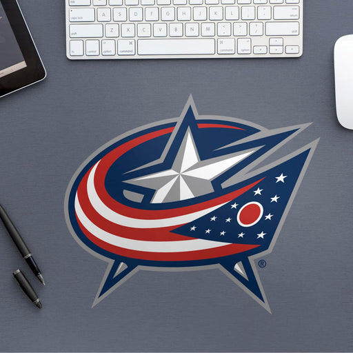 Columbus Blue Jackets - RealBig Logo Collection - Official NHL - Reusable Vinyl Wall Decals