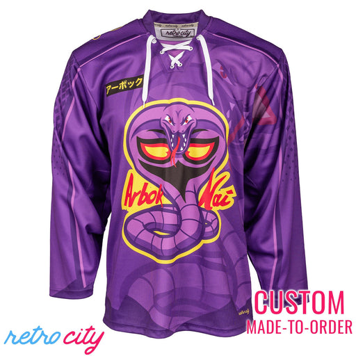 Arbok Kai PokéLeague Lace-Up Hockey Jersey Sweater