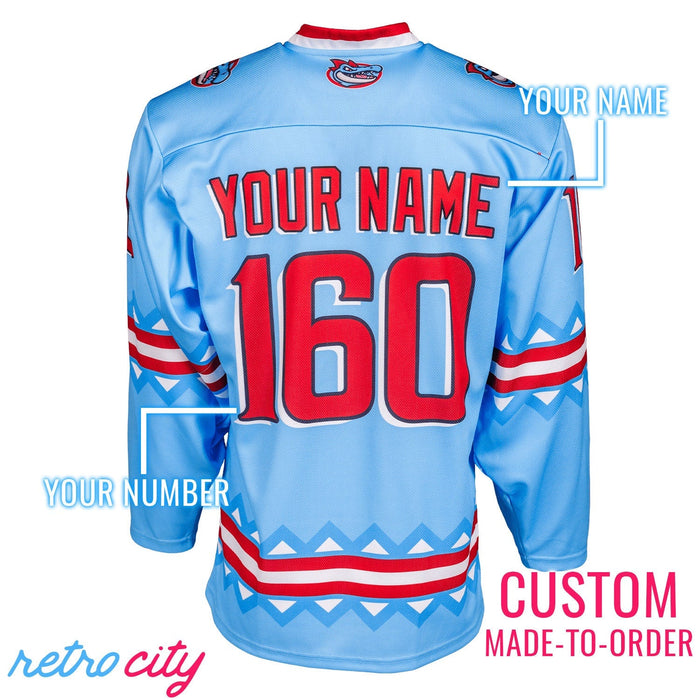 Feraligatr Gatrs PokéLeague Lace-Up Hockey Jersey Sweater