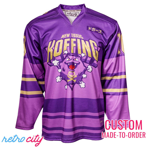 New Toxic Koffing PokéLeague Hockey Jersey Sweater