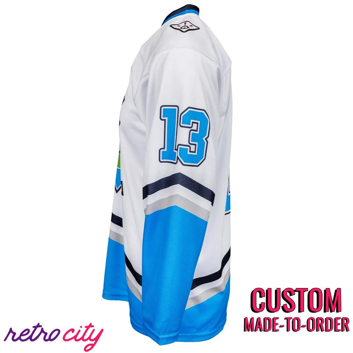 Monstropolis Monsters Hockey Jersey Sweater (White)