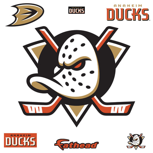 Anaheim Ducks - RealBig Logo Collection - Official NHL - Reusable Vinyl Wall Decals