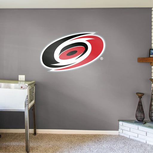 Carolina Hurricanes - RealBig Logo Collection - Official NHL - Reusable Vinyl Wall Decals
