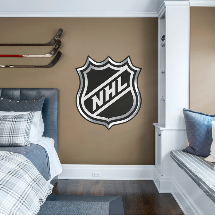 NHL - RealBig Logo Collection - Official NHL - Reusable Vinyl Wall Decals