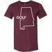 Golf Alabama Unisex T-Shirt SwingJuice