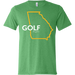 Golf Georgia Unisex T-Shirt-Green
