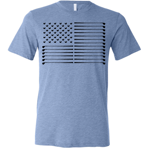 Golf Flag Unisex T-Shirt by SwingJuice LLC