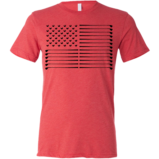 Golf Flag Unisex T-Shirt by SwingJuice LLC