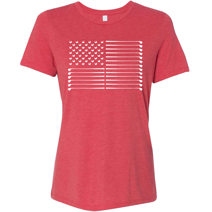 Golf Flag Women's T-Shirt SwingJuice