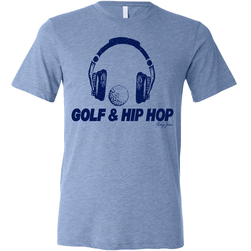 Golf & Hip Hop Unisex T-Shirt by SwingJuice LLC