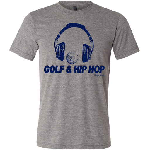 Golf & Hip Hop Unisex T-Shirt by SwingJuice LLC