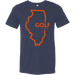 Golf Illinois Unisex T-Shirt SwingJuice
