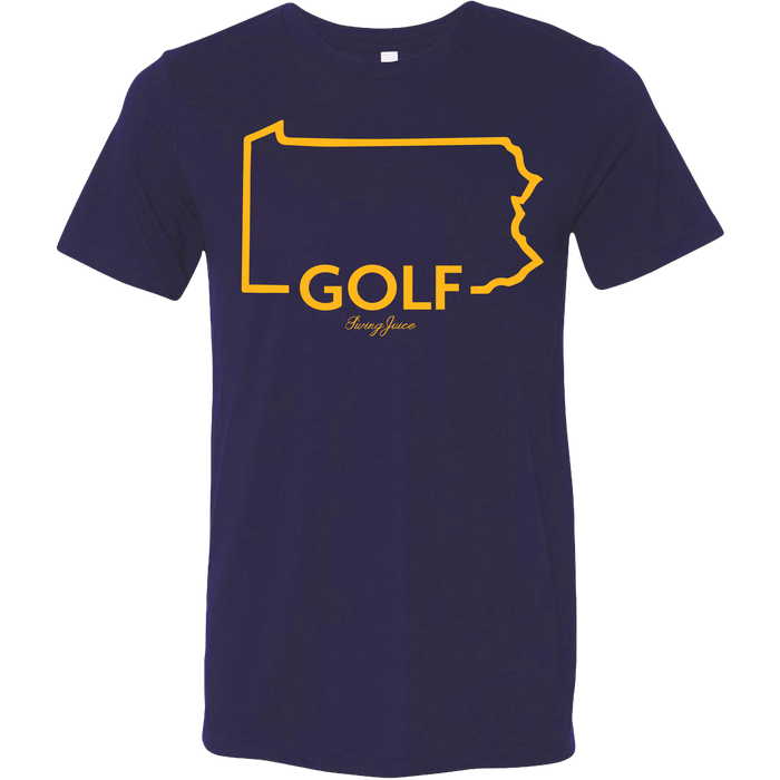 Golf Pennsylvania Unisex T-Shirt SwingJuice
