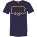 Golf Pennsylvania Unisex T-Shirt SwingJuice
