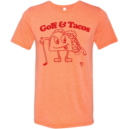Golf & Tacos Unisex T-Shirt by SwingJuice LLC