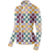 Golf Multi Checker Women's Full Zip SwingJuice