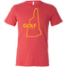 Golf New Hampshire Unisex T-Shirt SwingJuice