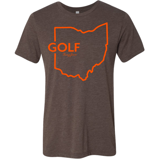 Golf Ohio Unisex T-Shirt by SwingJuice LLC