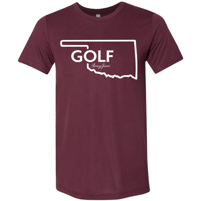 Golf Oklahoma Unisex T-Shirt SwingJuice