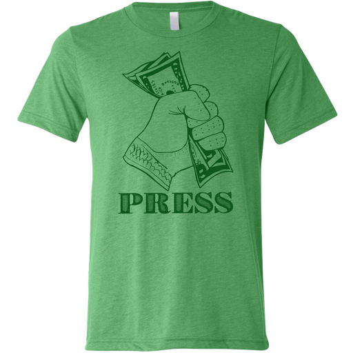 Golf Press Unisex T-Shirt by SwingJuice LLC