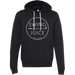Golf Retro Unisex Hoodie-Black