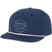 SwingJuice Circle Men's Polo Maui & Retro Unisex Rope Hat Navy/White Bundle-Multi