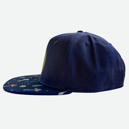 Golf Retro Mushrooms Unisex Snapback Hat Navy O/S by SwingJuice LLC