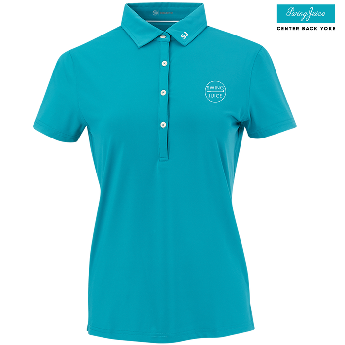 Golf Retro Women's Polo-Teal