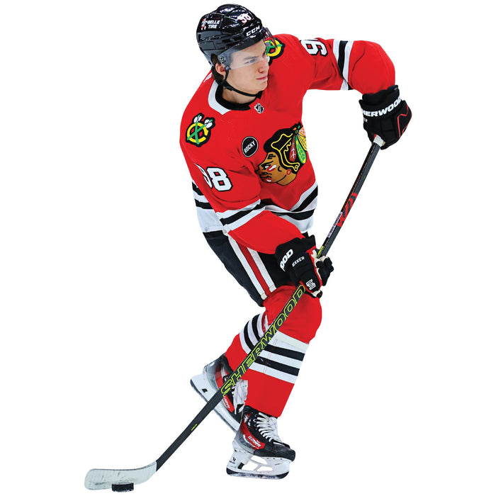 Connor Bedard - RealBig Slapshot Collection - Official NHL - Chicago Blackhawks - Reusable Vinyl Wall Decals