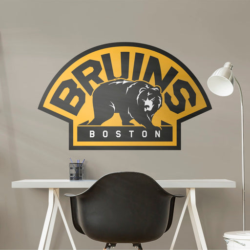 Boston Bruins - RealBig Alternate Logo Collection - Official NHL - Reusable Vinyl Wall Decals