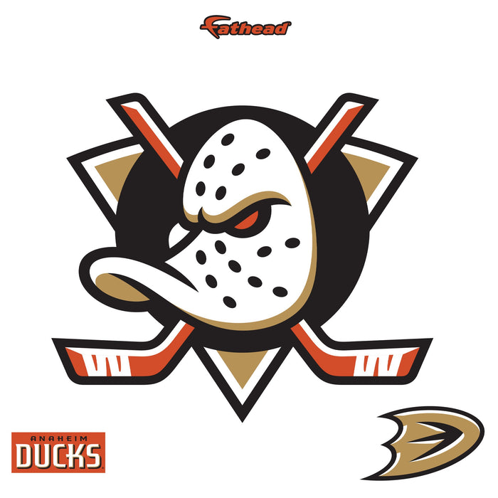 Anaheim Ducks - RealBig Logo Collection - Official NHL - Reusable Vinyl Wall Decals