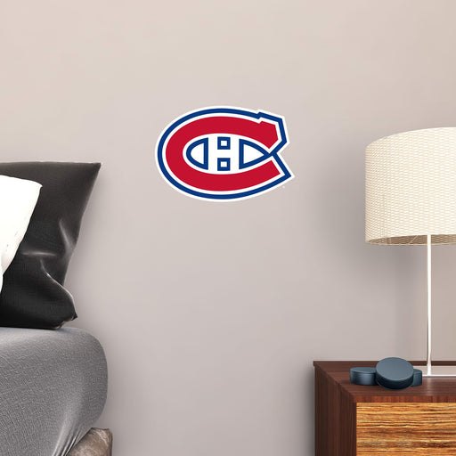 Montreal Canadiens - RealBig Logo Collection - Official NHL - Reusable Vinyl Wall Decals