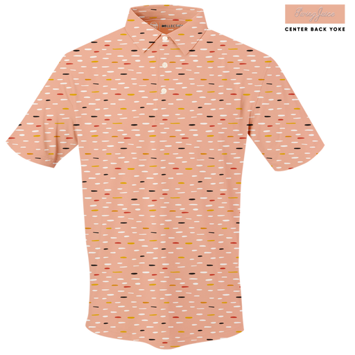 Golf Mid Century Nostalgia Men's Polo by SwingJuice LLC
