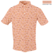 Golf Mid Century Nostalgia Men's Polo - Blank Left Chest-Peach