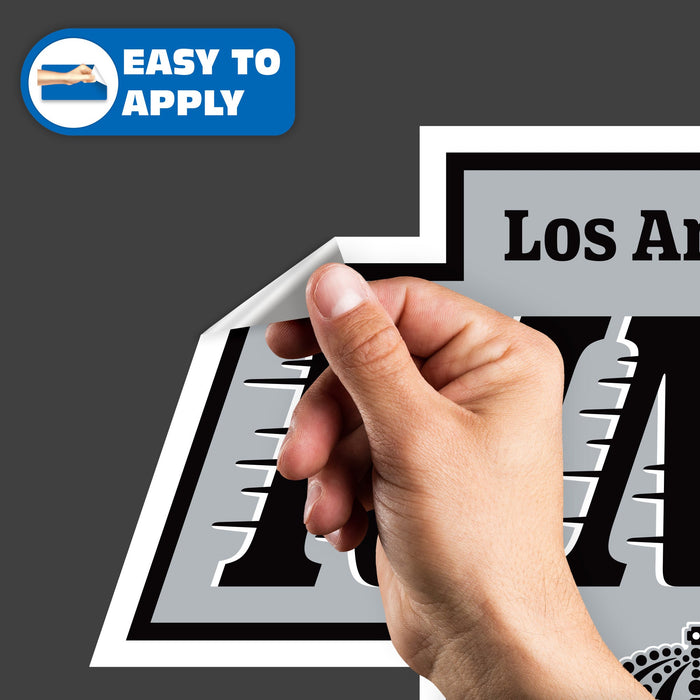 Los Angeles Kings - RealBig Logo Collection - Official NHL - Reusable Vinyl Wall Decals
